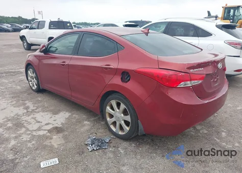 2013 Hyundai Elantra Limited из США, поврежденный, VIN 5NPDH4AE6DH210817